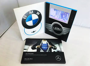 โฆษณาธุรกิจของขวัญโบรชัวร์วิดีโอออกแบบที่กำหนดเองสำหรับตัวแทนจำหน่าย<span class=keywords><strong>รถ</strong></span>ยนต์และผู้ขายอุปกรณ์เสริมรถยนต์ - Product Image 3