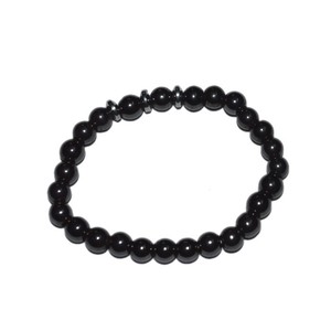 Pierres précieuses Pur Noir Onyx Bracelets de Charme - Product Image 1
