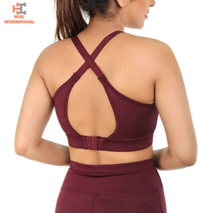 Sujetadores deportivos de alto soporte para mujer, sujetador deportivo tipo racerback para entrenamiento, correr, yoga y actividades deportivas. - Product Image 2