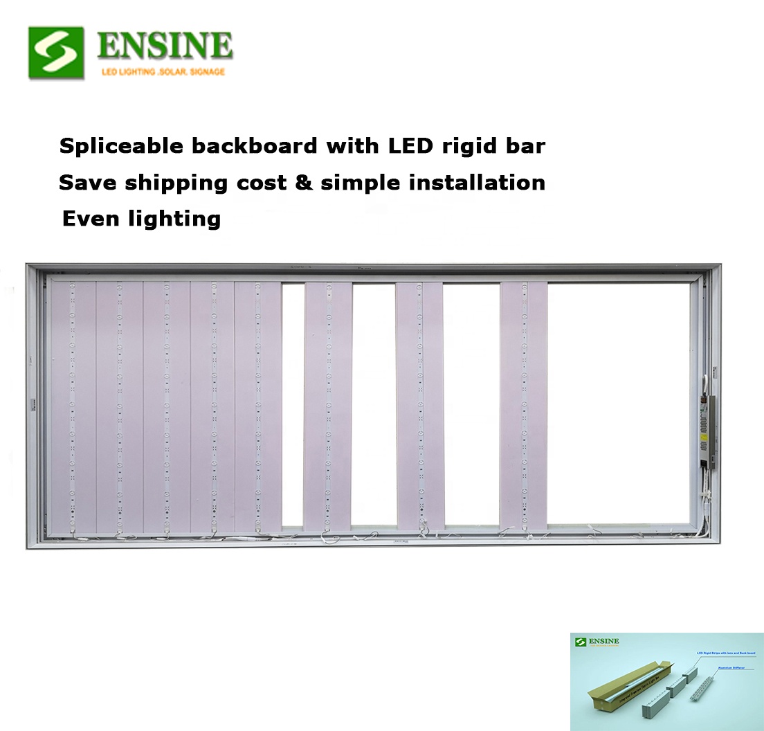 Интегрированный светодио дный светильник коробка Бескаркасный Spliceable ткань SEG светильник коробка световой короб с подсветкой светильник коробка для рекламы дисплей