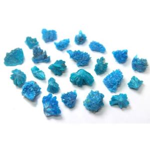 Cristal de cavansite naturel, druzy, micro spécimen, pierre brute, forme fantaisie, pierre précieuse - Product Image 5