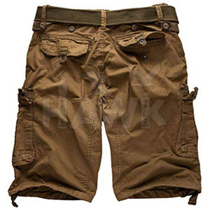 กางเกงผ้าฝ้ายขาสั้นสำหรับผู้ชาย,กางเกงคาร์โก้สไตล์ใหม่ล่าสุดสวมใส่สบาย - Product Image 4