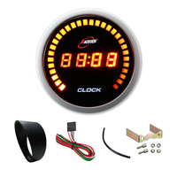 Reloj Digital AMBER de 52 mm para Automóviles de Competición, con 30 Luces LED Externas, Modo de 24 Horas
