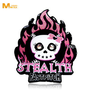 Cheap Custom Gold-Plated Metal <b>Badge</b> with UV Printing - Product Image 4