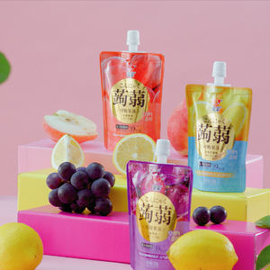 OEM Konjak-Gelee-Getränk Salzige Zitronengeschmack 130g Fettfrei/ Ohne Konservierungsstoffe /Halal /Kalorienarm - Product Image 4