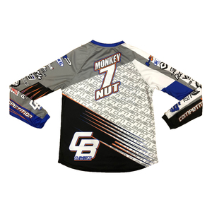 Camiseta de Equipo de Carreras Sublimada Personalizada con Nombre, Diseño Gratuito a Precio Económico | |   Corte Automatizado de Números y Diseños - Product Image 6
