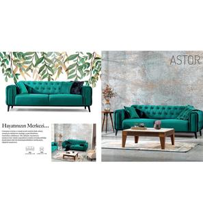 Muebles para el hogar Sofá Chesterfield multifuncional Nuevo estilo convertible para uso en sala de estar y apartamento - Product Image 6