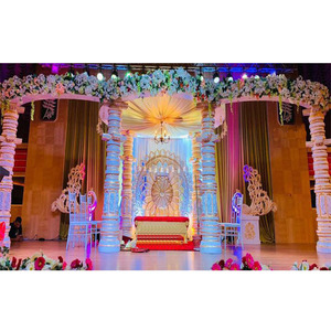 Impresionante Mandapam para Bodas del Sur de la India, Mandapam para Ceremonias de Boda Indias, Mandapam para Bodas del Sur de la India, Mandapam con Pilares Dev, California - Product Image 1