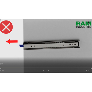 Mở Rộng Đầy Đủ Khóa Le51 Kính Thiên Văn Ngăn Kéo Slide 60 Kg Công Suất Lạnh Thép Cán Nguồn Thiết Kế Công Nghiệp Cho Nhà Bếp Ăn Uống - Product Image 4