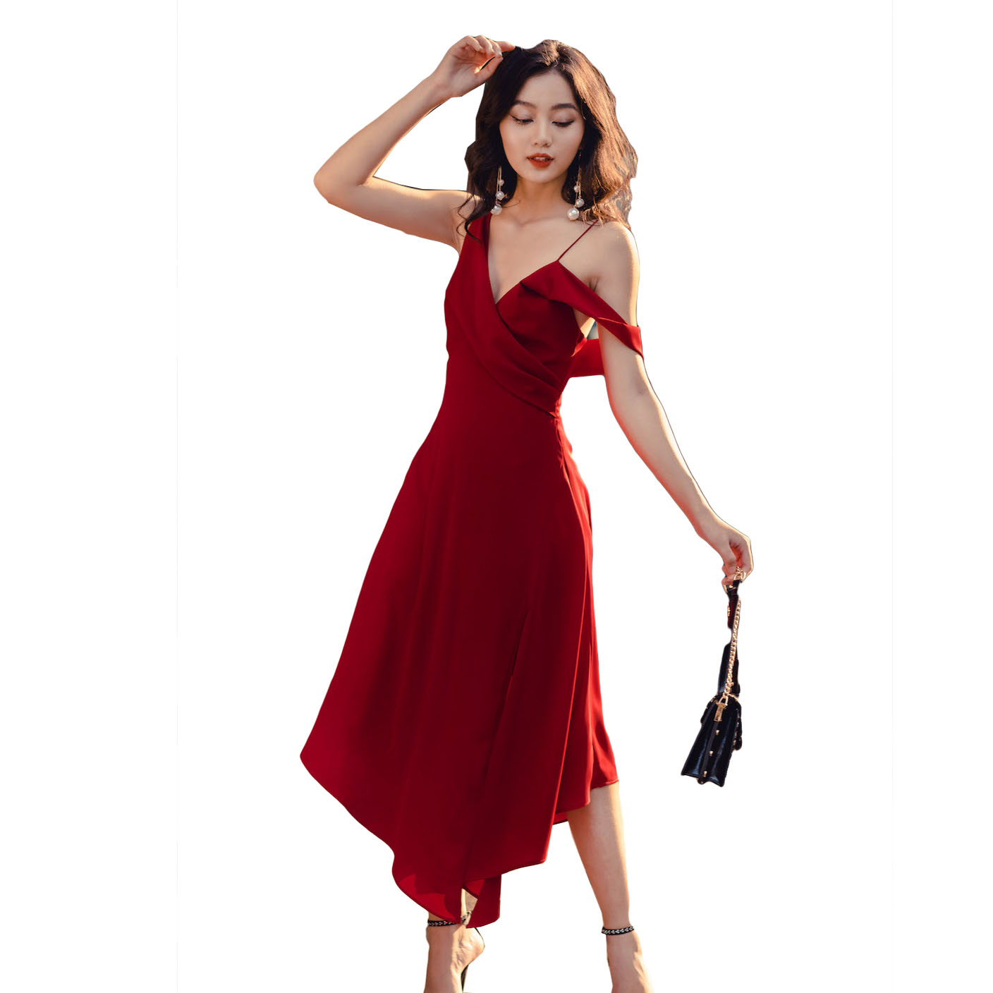 open lace back dress Modern Vietnamese Bridal o Di Dress