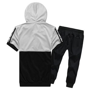 Chándal de gimnasio sin mangas para hombre, ropa informal de playa, conjuntos de verano con tu logotipo - Product Image 5