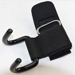 Ganchos de levantamiento de pesas para entrenamiento de gimnasia de alta resistencia al por mayor, correa para tirar hacia arriba, ganchos de barra de levantamiento de pesas personalizados, correas de muñeca - Product Image 2