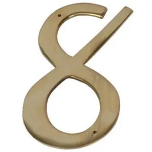Brass Numerals Brass Numeral Bookmark Metal golden colour from Indian supplier at cheap price