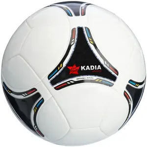 Bola Sepak PVC Pro Bola Sepak Bola Resmi Ukuran 5 Tiga Lapis Pakai Tahan Lama Lembut Kulit PU Mulus Kelompok Pertandingan Tim Trai