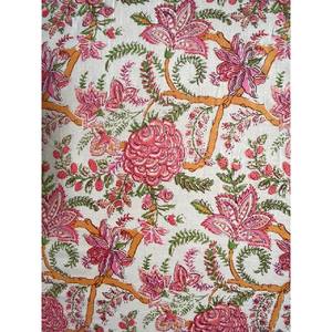 Tissu imprimé à la main indien par cour Tissu en coton doux Cadeau de vêtements pour femmes pour elle - Product Image 2