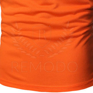 เสื้อยืดผู้ชายสำหรับเล่นกอล์ฟ แขนสั้น ผ้าถักโพลีเอสเตอร์/คอตตอนเนื้อนุ่ม พร้อมโลโก้แบบกำหนดเอง - Product Image 6