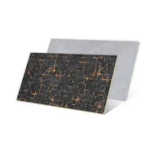 Fournisseur et fabricant de carreaux de porcelaine gres en céramique vitrifiée émaillée entièrement polis 600x1200mm pour villa. - Product Image 1