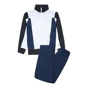 elasticated waist slim fit sports track suit men bulk wholesale tracksuit - Product Image 1