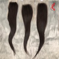 Fermeture en dentelle 2x6 avec faisceaux, cheveux bruts en dentelle HD 2x6 en noir disponible en grande quantité