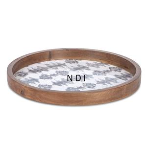 Plateau de service sucré pour gâteaux de qualité supérieure à l'intérieur de l'émail Plateau de service pour collations et café de qualité durable - Product Image 1