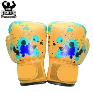 Nuevo diseño de guantes de boxeo de lucha Pakistán hecho de cuero logotipo personalizado guantes de boxeo de lucha a granel al por mayor - Product Image 4