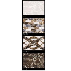 Carreaux muraux émaillés en céramique de couleur brun foncé 30x45cm - Product Image 1