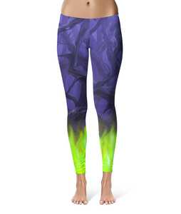 Leggings personalizados inspirados en el Bosque de Espinas y Maléfica - Leggings capri o largos - Product Image 2