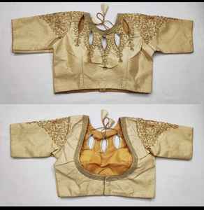 Blusa de seda hecha a mano para mujer, ropa de boda de nuevo diseño, fabricante rate - Product Image 4