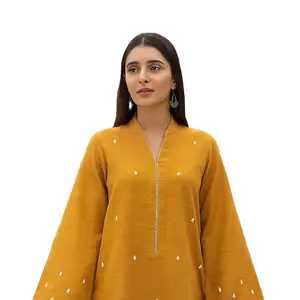 Vestido feminino salwar kameez, modelo novo design para mulheres shalwar kameez coleção verão 2022