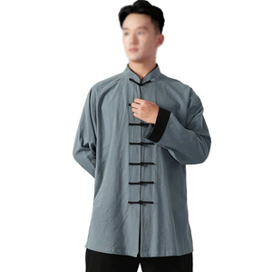 Wholesale Custom Made high quality kung fu uniform/New Wing Chun Uniform for Men/OEM traditional shaolin kung fu tai chi uniform - Product Image 2