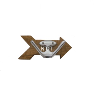 Sustainable Quality Shiny Polished Finishing Decorative Wall <b>Hook</b> Unique Style Wall Mounted Hanging Metal <b>Hook</b> - Product Image 3