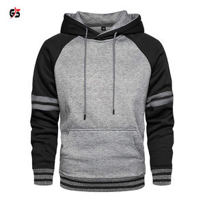 Raglan เสื้อวอร์มผ้าฝ้ายแขนสามส่วนสำหรับผู้ชาย,เสื้อกันหนาวพิมพ์โลโก้แบรนด์ผ้าฟรีซเสื้อคลุมแนวสตรีท - Product Image 5