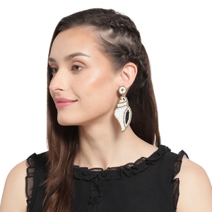 2022 High Fashion Wholesale Hand Made <b>Crocheted</b> Seed Bead Fashion Multi Color Earrings Artificial Jewelry for Women Earrings - Product Image 2