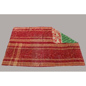 Nouvelle arrivée 100% coton imprimé fleuri à la main couvre-lit literie couvre-lit jeter Kantha couette - Product Image 6