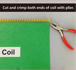 Filamento in PVC, Spirale Plastica in Rotoli, Spessore 1.3-3.0mm, Materiale per Rilegatura a Spirale in PVC - Product Image 6