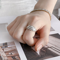Low MOQ 10 Stück Cool Fancy Celtic Knotwork Silber Türkisches Türkisches Stück Puzzle Ring