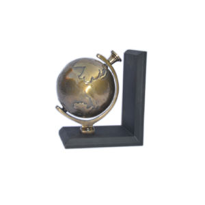 Original Solid Metal Design Globe and Wooden Material Based With Brass Antique Finishing Modern Design Globe - Product Image 1