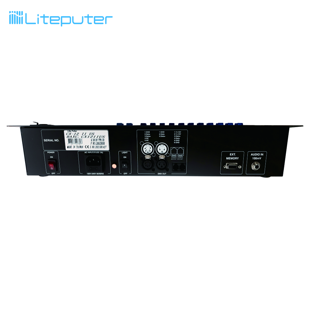96 Channel DMX Console Controller - DMX-512 Lighting Control