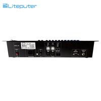Console de contrôle d'éclairage de scène Liteputer 96 canaux DMX-512 avec connecteurs XLR 3 broches/XLR 5 broches/RJ-12 – Garantie 1 an