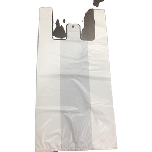 ไม่มีการพิมพ์ถุงพลาสติกเสื้อยืด HDPE/LLDPE - Product Image 6