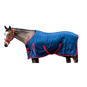 Alfombra de caballo de invierno con forma clásica equina con poliéster ecológico y forro de nailon - Product Image 1