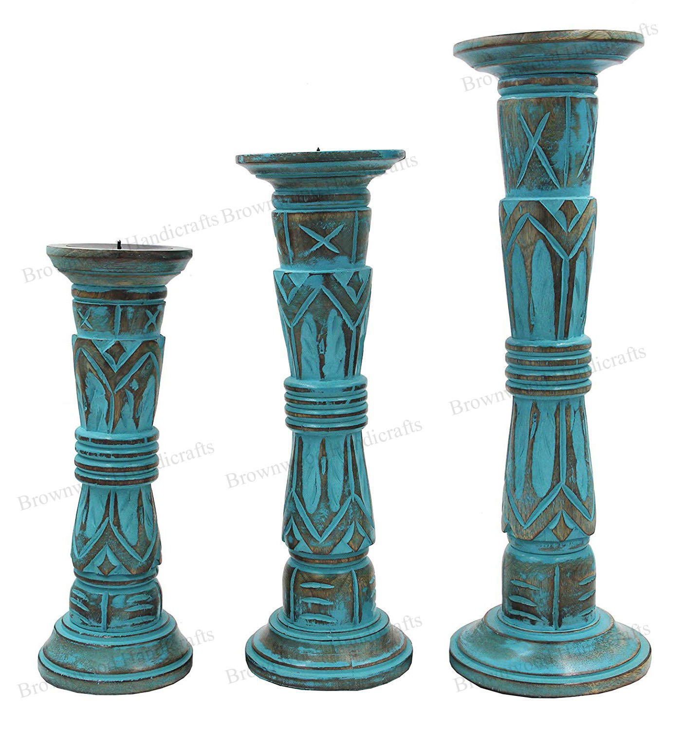 Burnt Distressed Blue