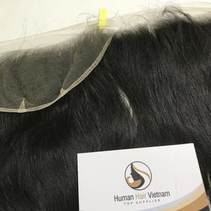 Lace Frontal — perruque en dentelle transparente ultra fine, Closure HD, 13x6, dentelle ferme et indétectable, alignée de cuticules, style vietnamien - Product Image 4
