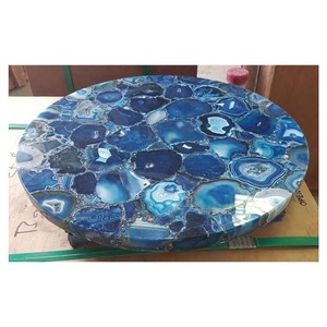 Mesa de Piedra de ágata azul - Product Image 1