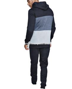 Venta al por mayor a granel, chándal último diseño ajustado de fábrica de China/chándales transpirables con logotipo estampado de algodón y poliéster personalizados para hombre - Product Image 1