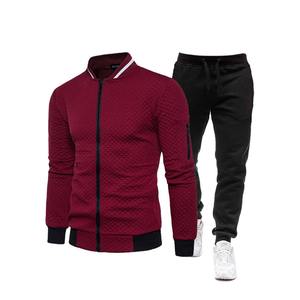 Service OEM Nouvelle Arrivée Couleur Unie à Manches Longues Sport Conception Survêtement Extérieur Gym Vêtements avec Imprimé Survêtement - Product Image 3