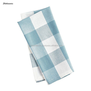 Eco -Friendly <b>Pink</b> and White Kitchen <b>Towels</b> Cotton Dish Quick Dry Checked Christmas <b>Tea</b> <b>Towels</b> Easy to Use - Product Image 2