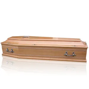 good quality poplar coffin for sale