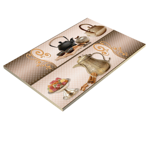 Carreaux muraux de cuisine vernis en céramique, couleur marron, couleur supérieure, 300x450mm - Product Image 2