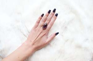 92.5เงินสเตอร์ลิงธรรมชาติสีม่วงฟลูออไรต์เรียบรูปไข่พลอยทำด้วยมือแหวนผู้หญิงเครื่องประดับขายส่ง - Product Image 3